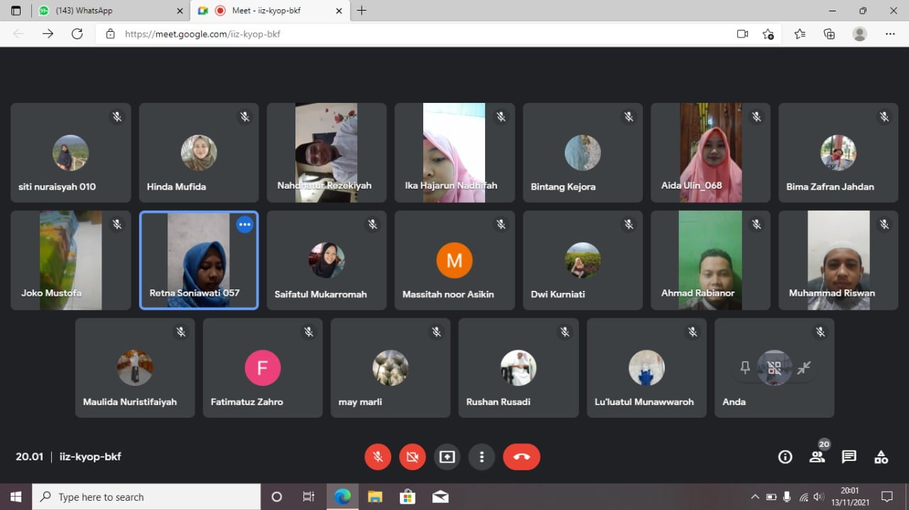Mahasiswa KKN RDR 77 UIN Walisongo Gelar Rutinan Ngaji Online Kitab Bidayatul Hidayah 1 img 20211113 wa0000