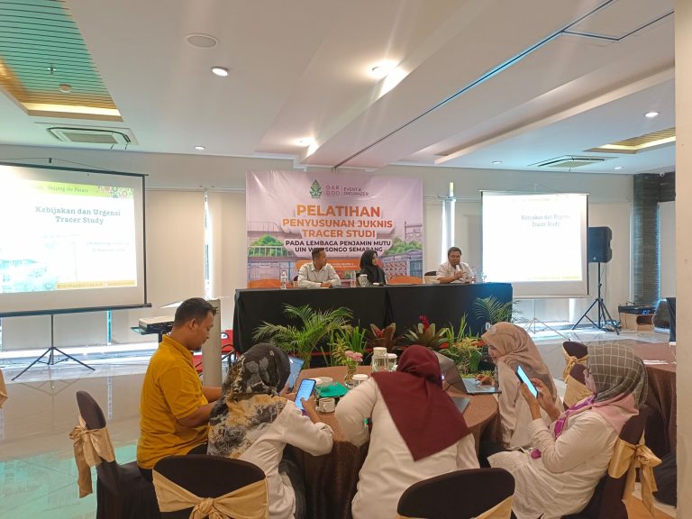 LPM UIN Walisongo Adakan Pelatihan Penyusunan Juknis Tracer Studi – UIN Walisongo