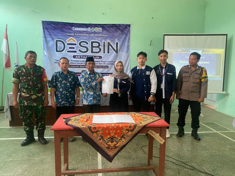 Menggali Potensi Getas, GenBI UIN Walisongo Gelar Grand Opening Desa Binaan – UIN Walisongo
