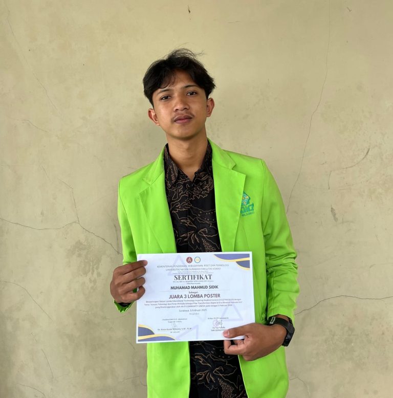 Mahasiswa FSH Raih Juara 3 dalam Lomba Poster Tingkat Nasional – UIN Walisongo