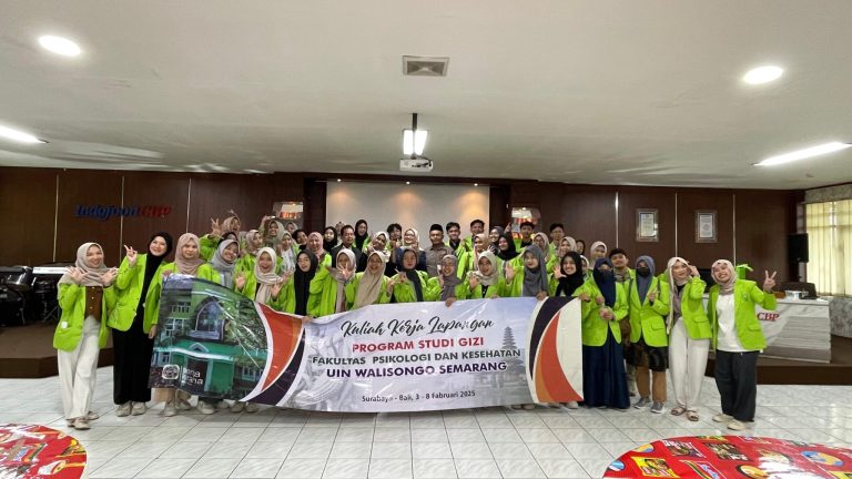 Mahasiswa Prodi Gizi FPK Mengenal Lebih Dalam Proses Produksi Mi Instan di PT Indofood – UIN Walisongo