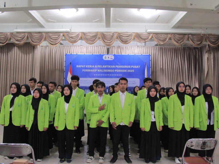 Resmi, Pengurus Formakip Walisongo 2025 Dilantik dalam Rapat Kerja – UIN Walisongo