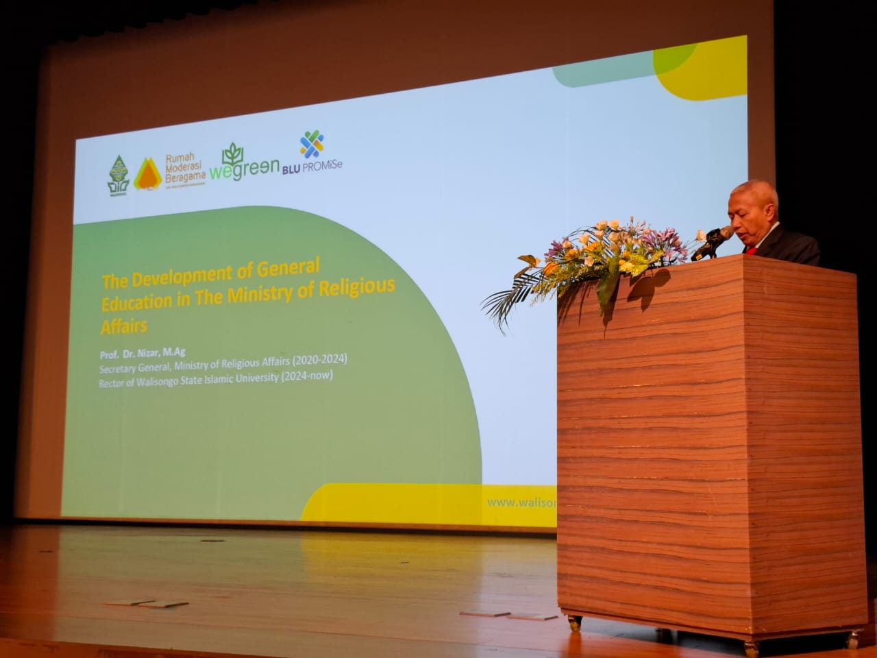 Rektor UIN Walisongo Menyoroti Peluang Kerja Sama Global dengan Pendidikan Tinggi Islam di International Conference on General Education in Innovation and Development di Taiwan