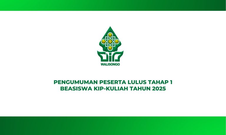 PENGUMUMAN PESERTA LULUS TAHAP 1 BEASISWA KIP-KULIAH TAHUN 2025 7 PENGUMUMAN PESERTA LULUS TAHAP 1 BEASISWA KIP-KULIAH TAHUN 2025