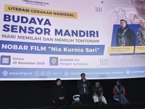 KPI UIN Walisongo Ikuti Gerakan Literasi Sensor Mandiri Film “Nia” di Semarang – UIN Walisongo