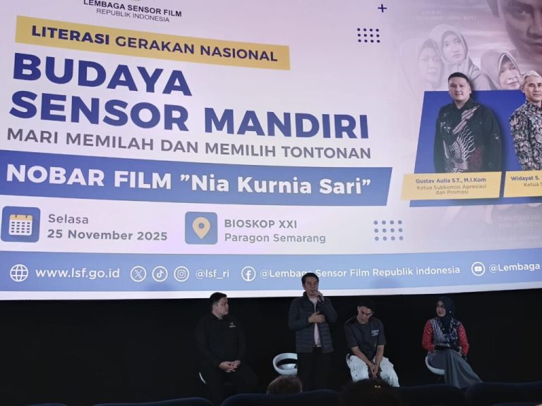 KPI UIN Walisongo Ikuti Gerakan Literasi Sensor Mandiri Film “Nia” di Semarang – UIN Walisongo