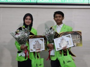 Fyaza dan Lutfi Juara Grand Final Duta FDK 2025, Ajang Perdana yang Cetak Representasi Baru Fakultas – UIN Walisongo