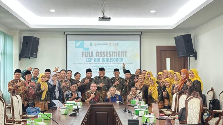 LSP UIN Walisongo Jalani Full Asesmen BNSP, Rektor Tegaskan Komitmen Dukungan Penuh – UIN Walisongo