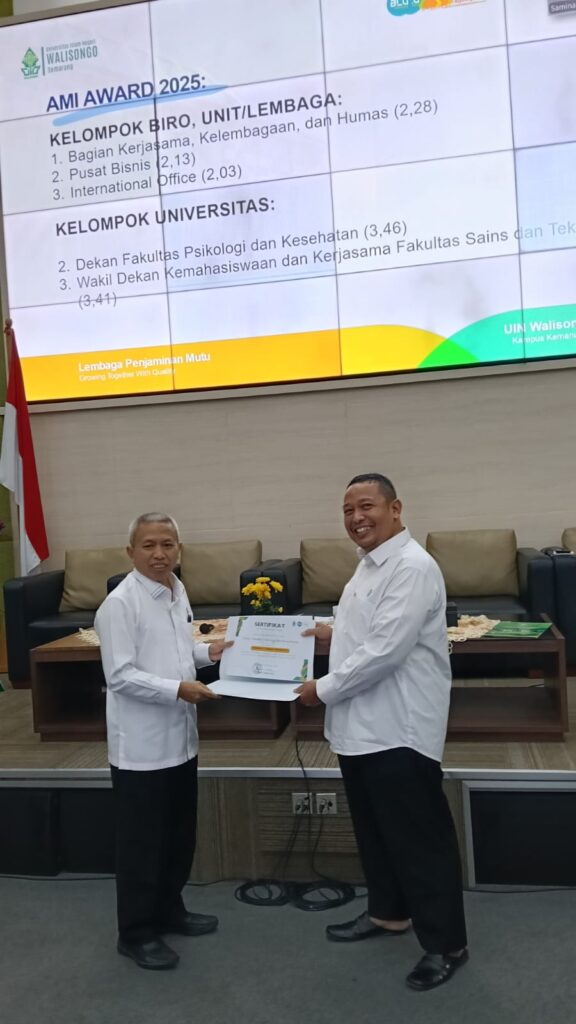 UIN Walisongo Gelar Rapat Tinjauan Manajemen 2025 untuk Penguatan Mutu dan Kesiapan Akreditasi – UIN Walisongo