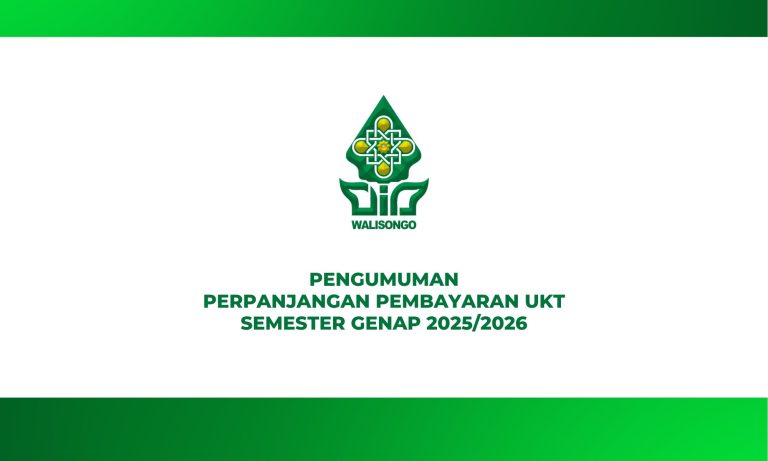 PENGUMUMAN PERPANJANGAN PEMBAYARAN UKT SEMESTER GENAP 2025/2026