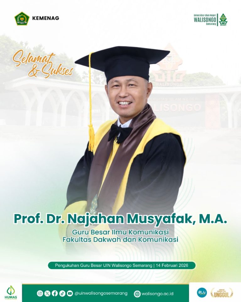 “Guru Besar Ilmu Komunikasi Perdana UIN Walisongo Tegaskan Etika AI demi Keberadaban Publik” – UIN Walisongo