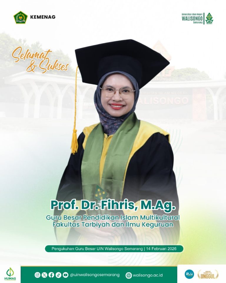 Hadapi Polarisasi Identitas, Prof Fihris Serukan Pendidikan Islam Multikultural di Pengukuhan Guru Besar UIN Walisongo – UIN Walisongo