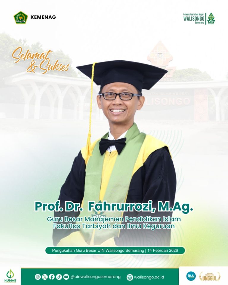 Tak Cukup Niat Baik, Prof Fahrurrozi Serukan Tata Kelola Profesional di Lembaga Islam dalam Pengukuhan Guru Besar UIN Walisongo – UIN Walisongo