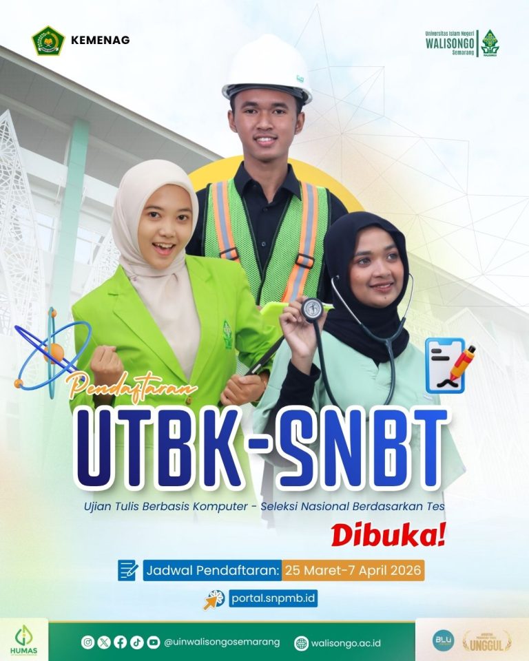 Ingin Lolos SNBT 2026? Ini Prodi Favorit dan Tingkat Keketatan di UIN Walisongo Semarang – UIN Walisongo