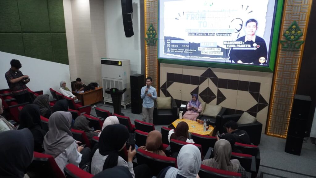 Kuliah Dosen Tamu KPI Hadirkan Praktisi Rasika FM, Perkuat Skill Announcing Mahasiswa – UIN Walisongo