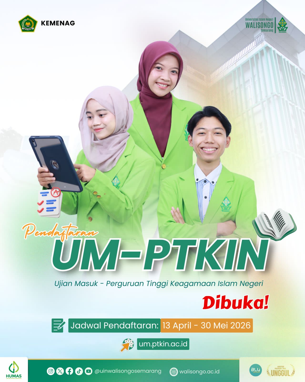Pahami Materi Ujian SSE dan Simak Jadwal Lengkapnya – UIN Walisongo