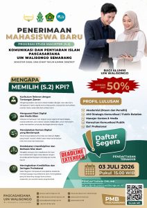 Akselerasi Prodi Magister (S.2) Komunikasi dan Penyiaran Islam Pascasarjana UIN Walisongo – UIN Walisongo