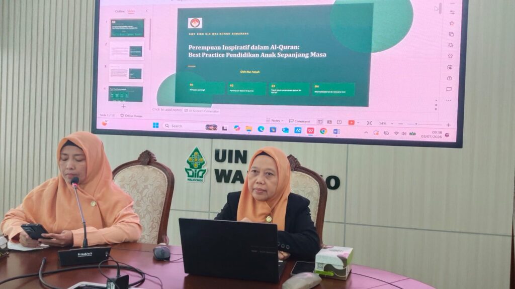 DWP Biro UIN Walisongo Perkuat Silaturahmi melalui Kajian Perempuan Inspiratif dalam Al-Qur’an – UIN Walisongo