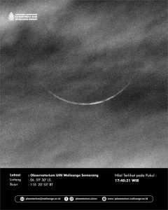 Beranda 3 Planetarium dan Observatorium UIN Walisongo Bersama UNSIQ dan Ormas Islam Amati Hilal Awal Safar 1448 H – UIN Walisongo
