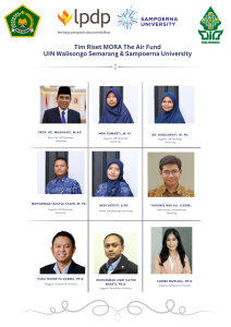 Tim Riset MORA The AIR Funds UIN Walisongo Semarang Kembangkan Teknologi EIT Portabel – UIN Walisongo