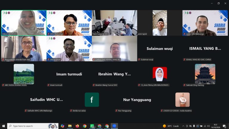 Perkuat Ekosistem Halal, WHC UIN Walisongo Latih Calon SDM Syariah dari China – UIN Walisongo