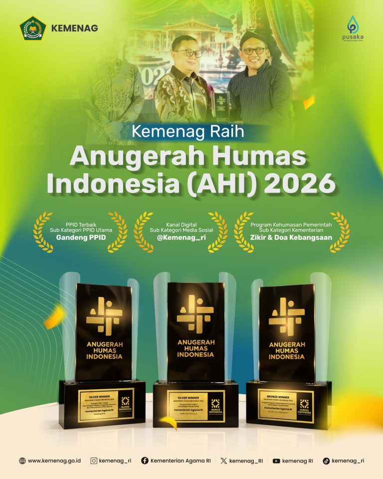 Raih Tiga Penghargaan AHI 2026, Kemenag Perkuat Keterbukaan Informasi dan Komunikasi Publik – UIN Walisongo 8 Raih Tiga Penghargaan AHI 2026, Kemenag Perkuat Keterbukaan Informasi dan Komunikasi Publik – UIN Walisongo