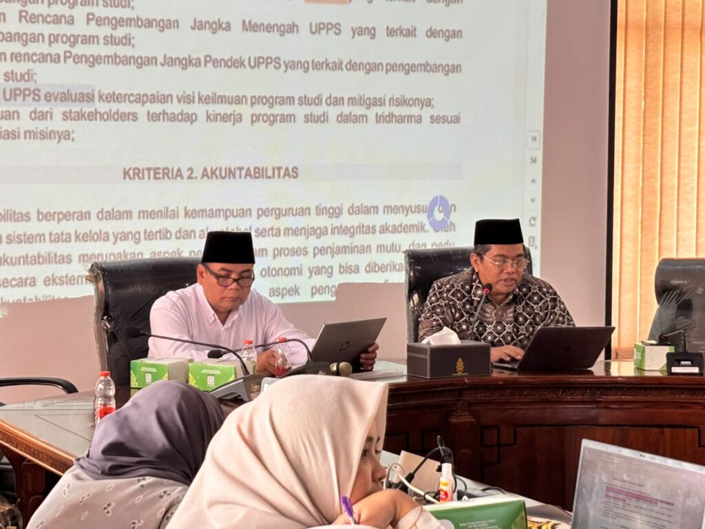 Workshop Akreditasi S2 KPI FDK UIN Walisongo Dorong Tim Solid dan Budaya Mutu Berkelanjutan – UIN Walisongo 1 Workshop Akreditasi S2 KPI FDK UIN Walisongo Dorong Tim Solid dan Budaya Mutu Berkelanjutan – UIN Walisongo